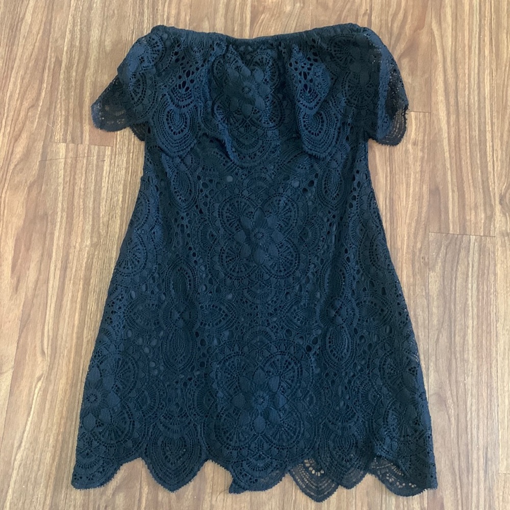 BB Dakota RSVP black lace dress size small NWT